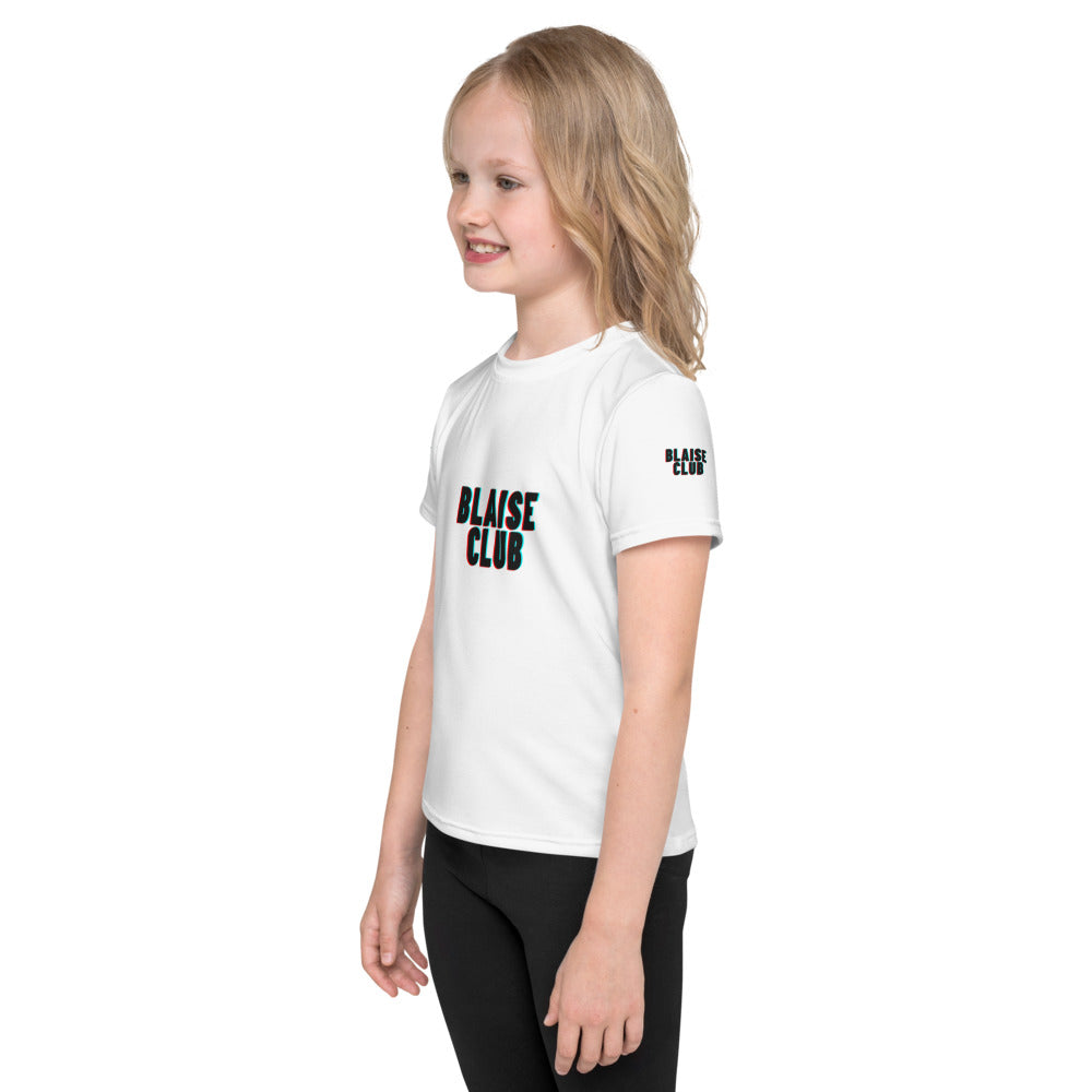 BLAISECLUB  Kids crew neck t-shirt